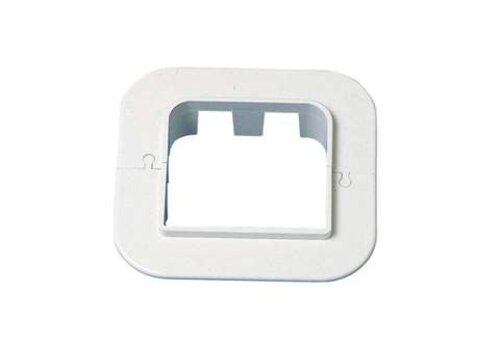  HorecaTraders Wall rosette | 70 mm | For cable duct 