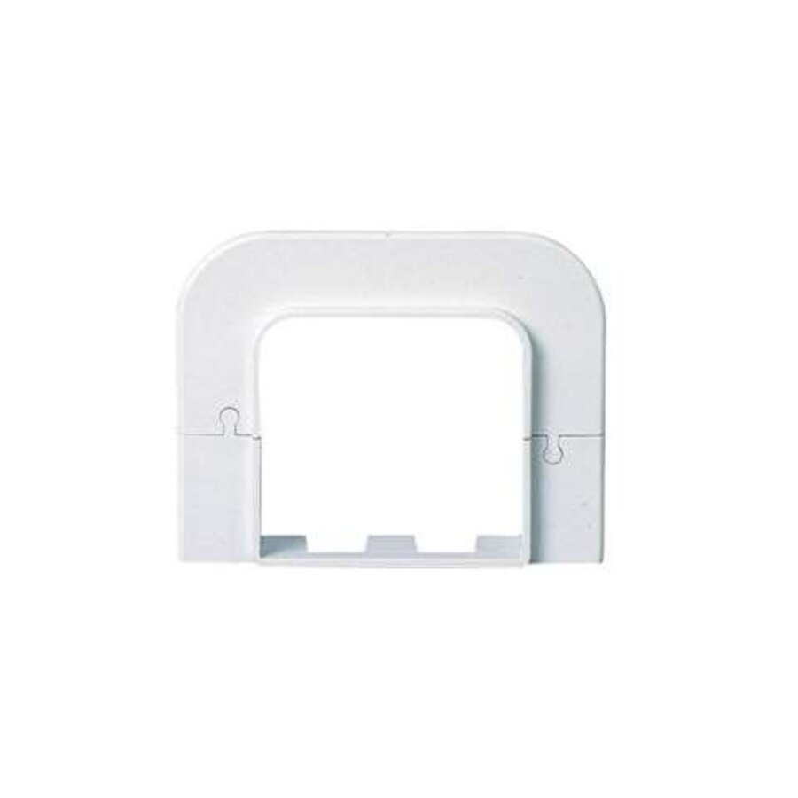 Flat Wall Rosette | 70 mm | For Cable Duct