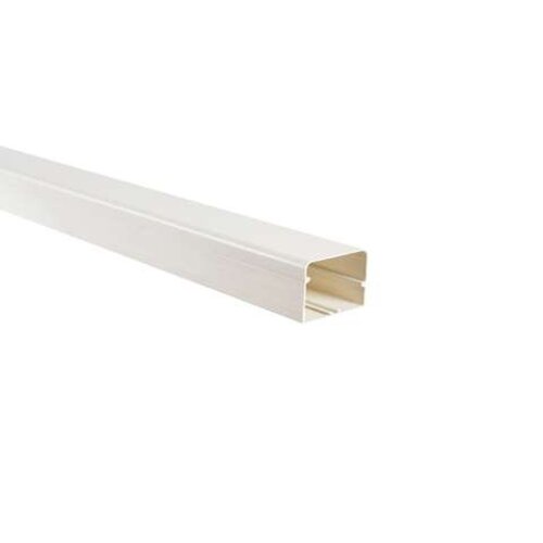  HorecaTraders Chemin de câbles | 105 x 75 mm | 2 mètres | Plastique 