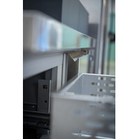 Refrigerated Workbench | 3 Doors | Stainless Steel | Ventilated | 172x76x182cm
