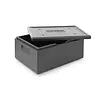 HorecaTraders Thermobox EPP | Bovenlader 46 Liter | Voor GN 1/1 Bakken | Zwart