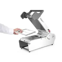 Tray Sealer Supreme | Professionelle Tray-Verschließmaschine | Edelstahlgehäuse | Digitalanzeige