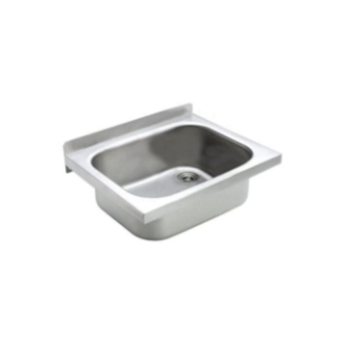  KWC Évier utilitaire 500 x 400 x 170 mm en acier inoxydable – 1 cuve – avec bonde 