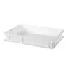 HorecaTraders Boîte à pâte à pizza 18 litres – PEHD – 600 x 400 x 95 mm