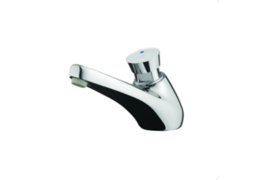  Presto Self-closing Washbasin Tap PRESTO 605 – Mechanical – 1/2" – Chrome 