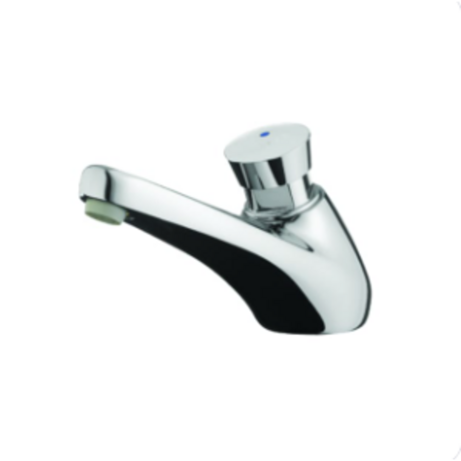 Selbstschließender Waschtischhahn PRESTO 605 – Mechanisch – 1/2" – Chrom
