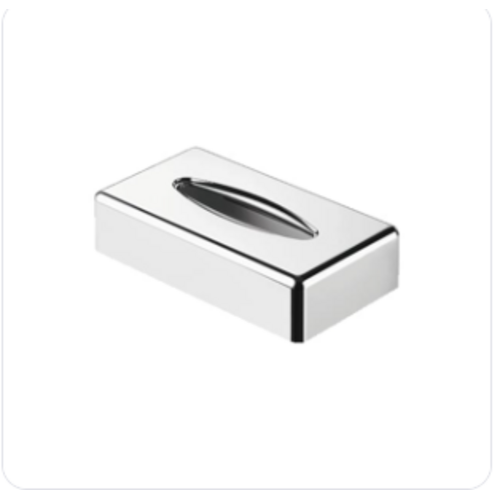  Geesa Hotel Tissue Holder 1210-02 – Plastic – Chrome – 256 x 140 x 60 mm 
