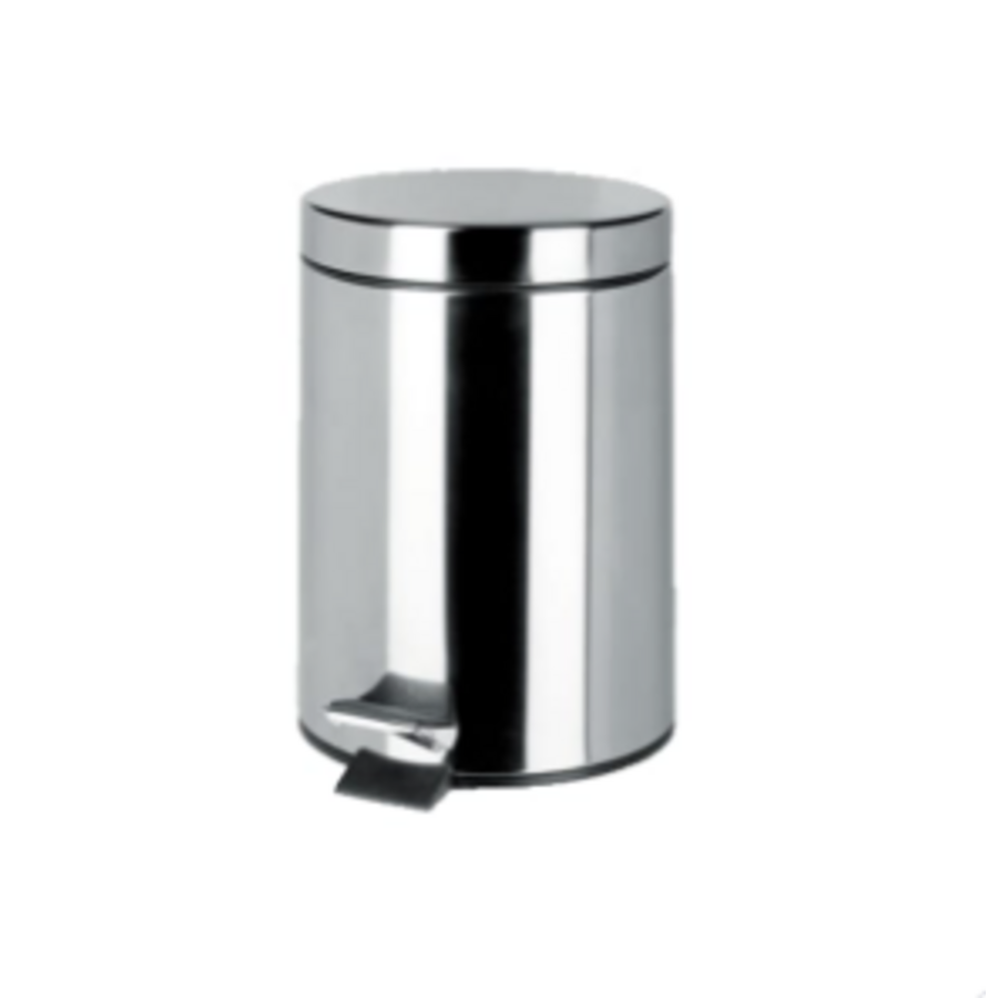 Pedaalemmer Economy – 5 Liter – RVS – 200 x 280 mm
