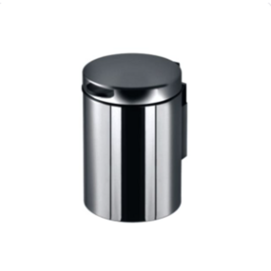 Waste bin 91644 – 3 Liters – Stainless steel – Wall mounting – 175 x 230 x 240 mm