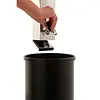 Säulen-Wandaschenbecher, quadratisch, Edelstahl, 2 Liter