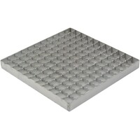 Grille en acier inoxydable 304, maille 268 x 268 mm – Antidérapante