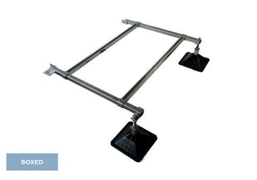  HorecaTraders Extension frame for roof mounting 1000 x 1200 mm – 250 kg 