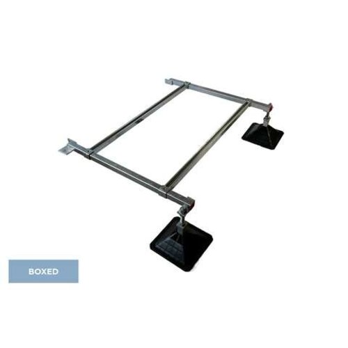  HorecaTraders Extension frame for roof mounting 1000 x 1200 mm – 250 kg 