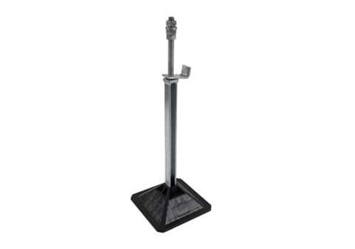  HorecaTraders Adjustable Leveling Feet for HVAC Mounting Frame – 70-90 cm – Base 30.5 x 30.5 cm – Set of 2 
