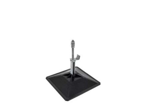  HorecaTraders Adjustable Leveling Feet for HVAC Mounting Frame – 35-55 cm – Base 50 x 50 cm – Set of 2 