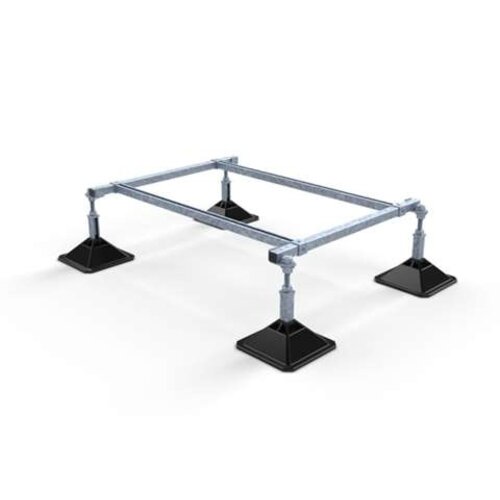  HorecaTraders Cadre de montage réglable 1000 x 1200 mm avec pieds de 305 mm – 500 kg 