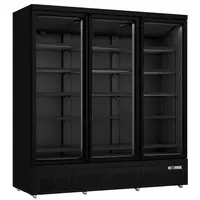 Kühlschrank | Schwarz | 3 Türen | 1664 l | 1 bis 10 °C | 1880 x 740 x 2003 (H) mm