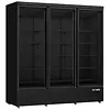 HorecaTraders Professional Refrigerator – 1530 Liters – Black – 0°C to +10°C – Forced Cooling