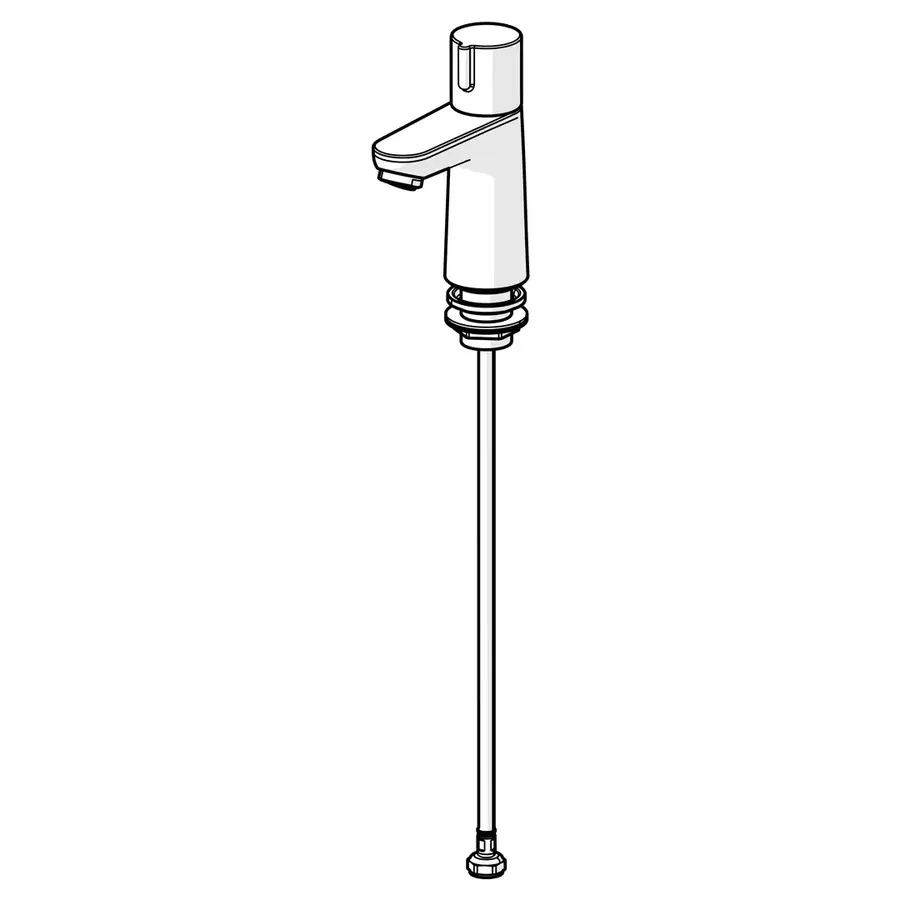 Tapkraan / Fonteinkraan | Eengreeps |Chroom | 84mm | Outlet