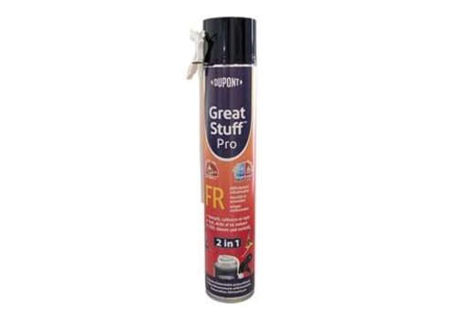  DuPont Great Stuff Pro Brandwerend PUR-schuim | 750ml | B1 | Rietsysteem of Pistool | 12 stuks 