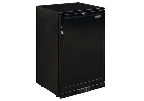  Polar Glacière noire de 138 litres avec porte à fermeture automatique 