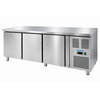 HorecaTraders Établi réfrigéré Polar en acier inoxydable – 3 portes – Réfrigération professionnelle pour la restauration – Prix incroyable, profitez-en maintenant !