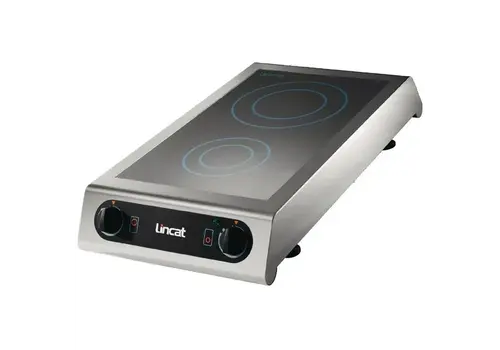  Lincat Plaque à induction professionnelle à 2 zones de cuisson – 3 kW 