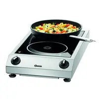 Professionele Inductiekookplaat met 2 Kookzones en Boostfunctie – 3,5 kW