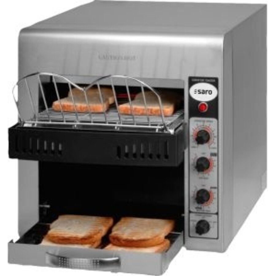 Professionele Doorlooptoaster met Regelbare Transportband – 3 kW