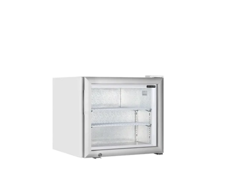  Tefcold Tafelvrieskast UF50G – 50 Liter – Glazen Deur – 57 x 53 x 52 cm 