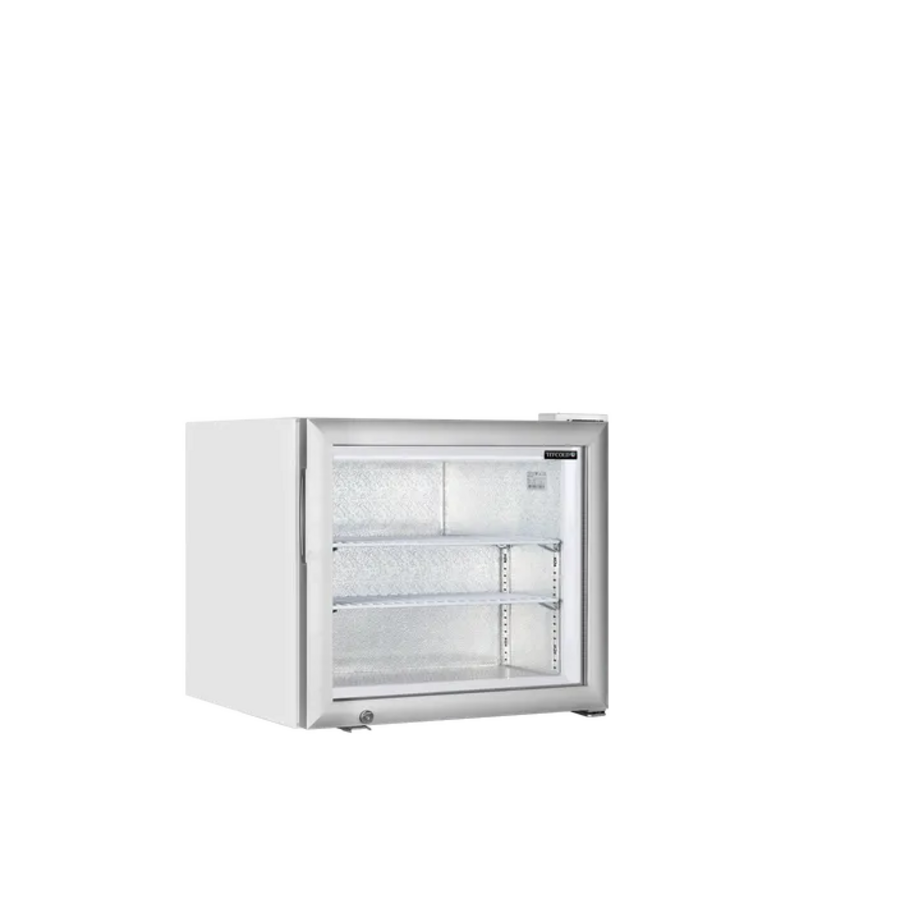 Tischgefrierschrank UF50G – 50 Liter – Glastür – 57 x 53 x 52 cm