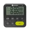 Hendi Minuteur de cuisine numérique double – 2 minuteurs – 100 minutes – 8,2 x 2 x 8,6 cm