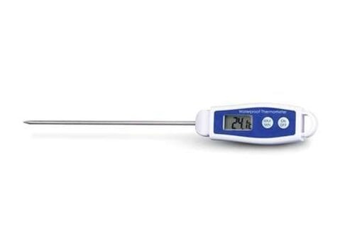  ETI Waterproof Pocket Thermometer -50 to 200 °C with Stainless Steel Sensor 