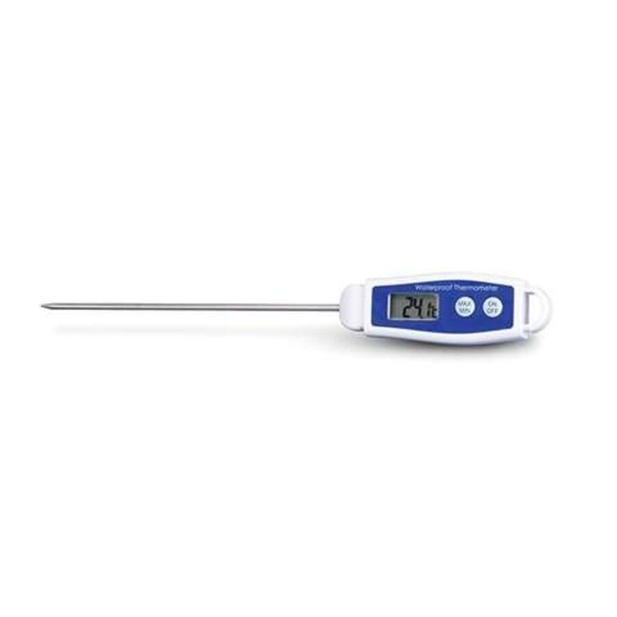 Thermomètre de poche étanche de -50 à 200 °C avec capteur en acier inoxydable