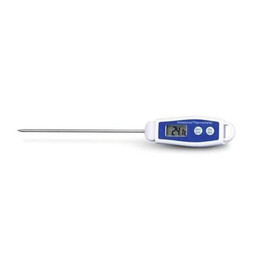 Waterproof Pocket Thermometer -50 to 200 °C with Stainless Steel Sensor