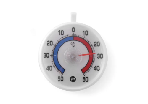  Hendi Thermomètre analogique pour réfrigérateur – -50 °C à +50 °C – Ø 7,2 x 2,1 cm 