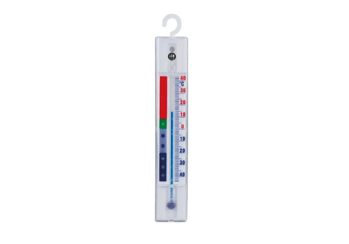  Hendi Thermomètre analogique pour réfrigérateur – -40 °C à +40 °C – 15 x 2,3 x 0,9 cm 