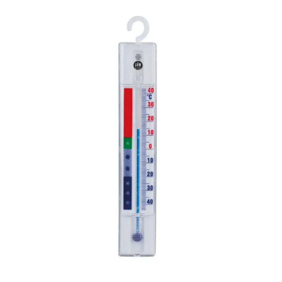 Thermomètre analogique pour réfrigérateur – -40 °C à +40 °C – 15 x 2,3 x 0,9 cm