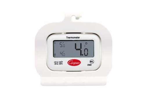  Digital Refrigerator and Freezer Thermometer -30 to 50 °C with Min/Max Function 