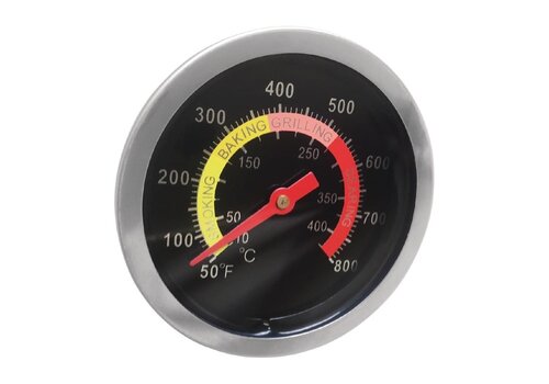  Buffalo Thermomètre de remplacement pour DR826 – Acier inoxydable – 6 x 6 x 8,5 cm 