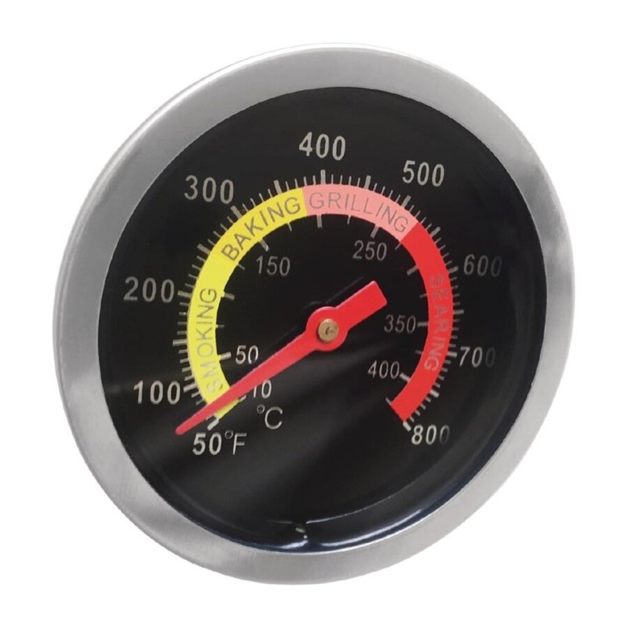 Ersatzthermometer für DR826 – Edelstahl – 6 x 6 x 8,5 cm
