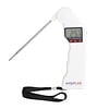 Hygiplas EasyTemp Digitalthermometer Weiß – -50 °C bis +300 °C – Klappbarer Fühler