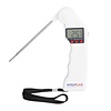 Hygiplas Thermomètre numérique EasyTemp blanc – -50 °C à +300 °C – Sonde pliable