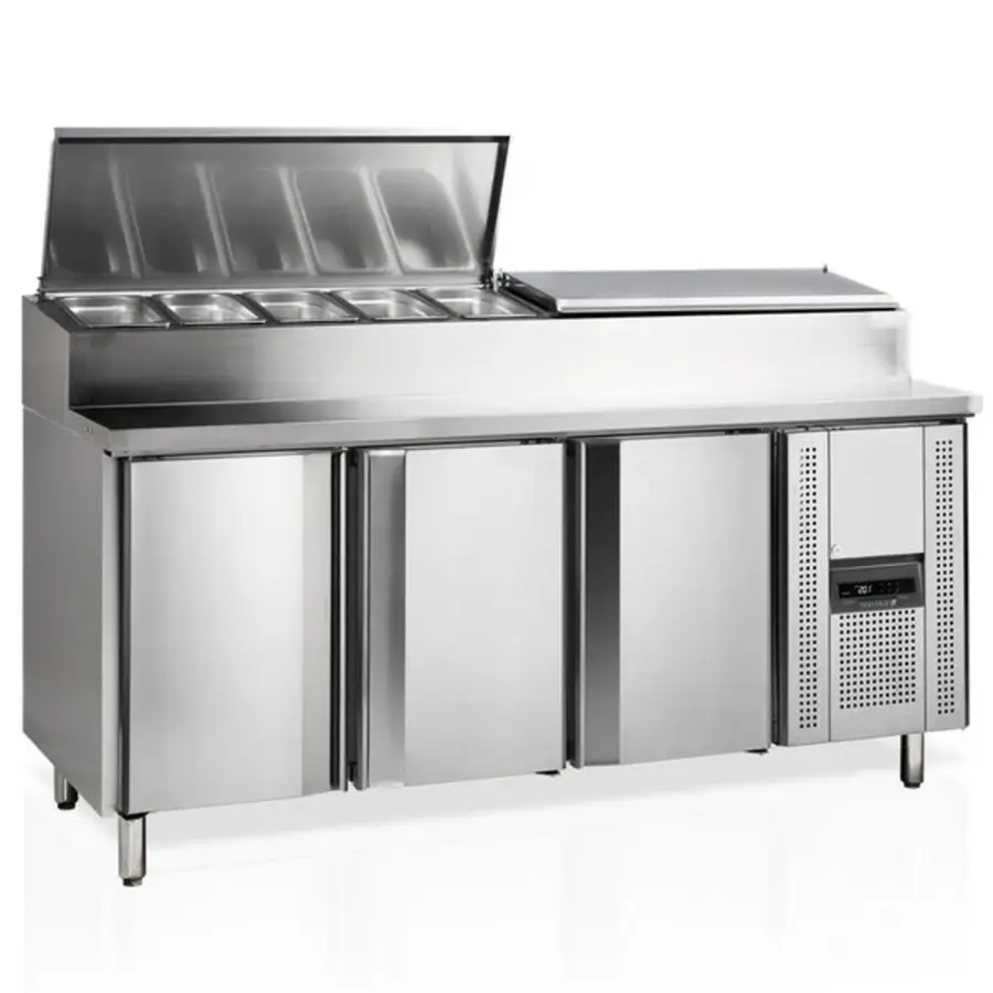 Saladette 429L – 3 Doors, 9x 1/3 GN, +2°C/+10°C