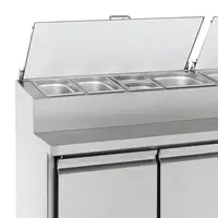 Saladette Standard Line 400L – 3 Doors, 8x 1/3 GN, +2°C/+8°C