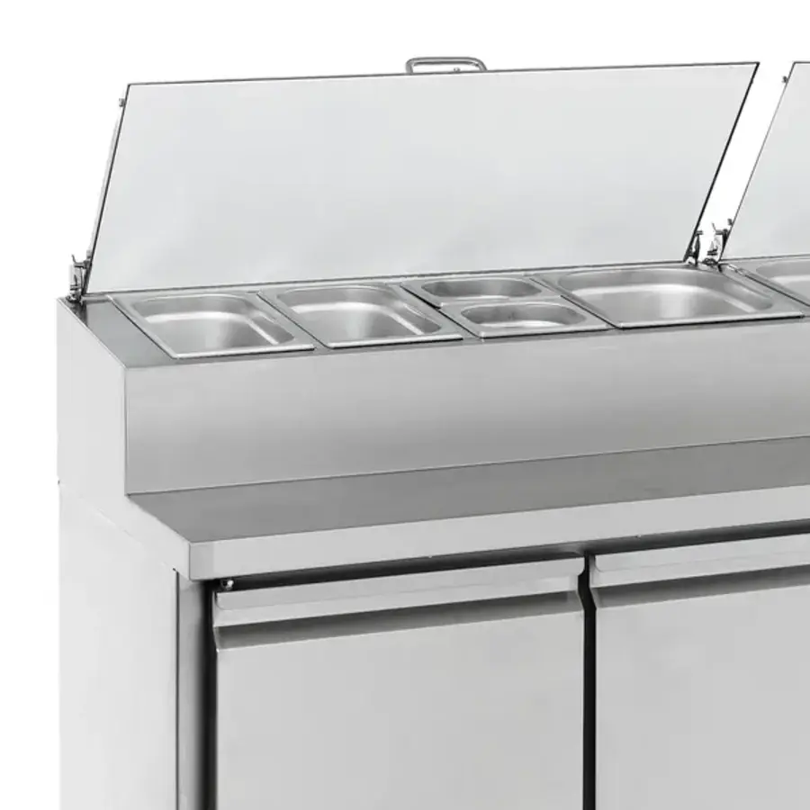 Saladette Standard Line 400L – 3 portes, 8 x 1/3 GN, +2°C/+8°C