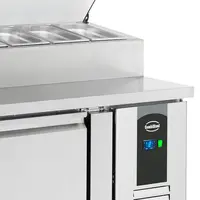 Saladette Standard Line 400L – 3 portes, 8 x 1/3 GN, +2°C/+8°C