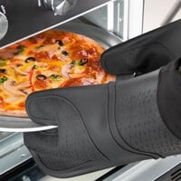 Silikon-Ofenhandschuh mit Schutzhülle und rutschfestem Griff