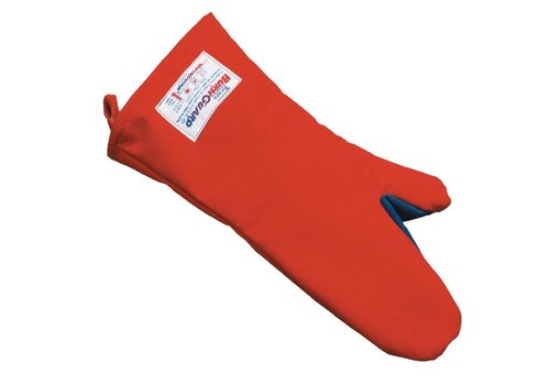  HorecaTraders Enkele Polykatoenen Ovenwant 38,1 cm voor Hete Vloeistoffen en Stoom 