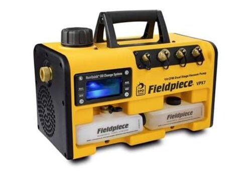  FieldPiece RunQuick Vacuümpomp VPX7 – 10 CFM – 280 l/min – 20,1 x 29,6 x 40,6 cm 